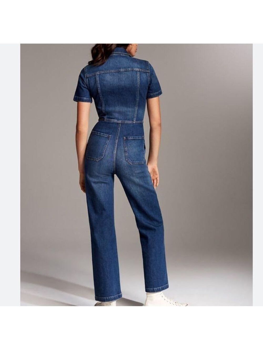 Aritzia Denim Forum The Francoise Jumpsuit, Size XSmall. - Picture 9 of 11